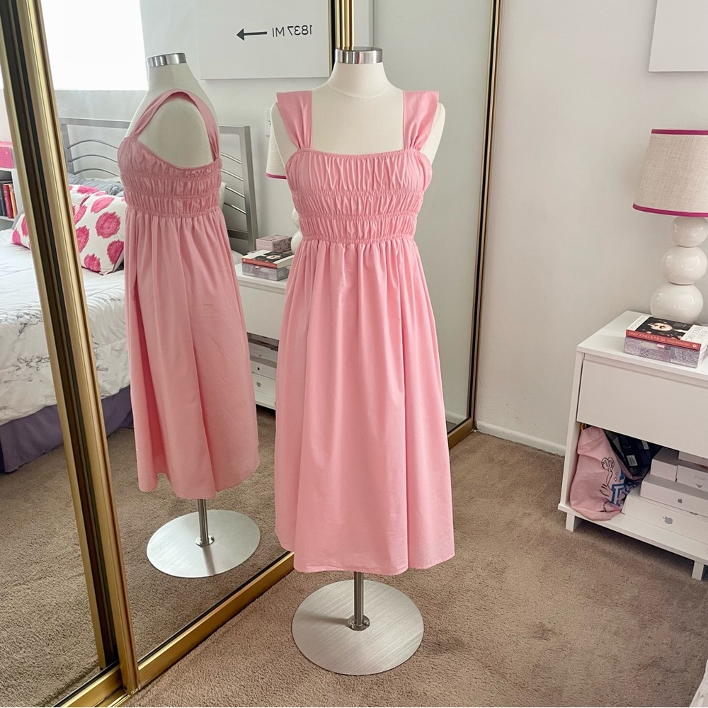 Nanette Lepore Ruched Midi Dress